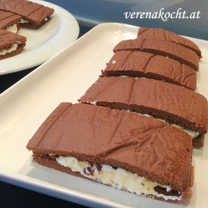 home-made Milchschnitte by B.
