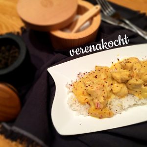 Bio-Hendl Filet in Mango-Curry-Sauce