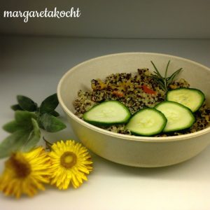 Quinoa Lunch Bowl mit Kürbis & Zucchini