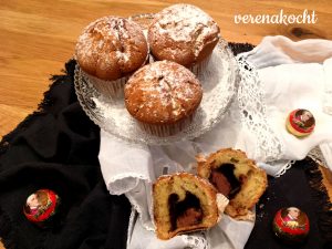 Muffins mit Eierlikör & Mozartkugel