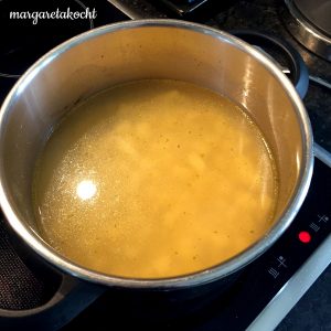 Rucola Kartoffel Suppe