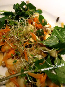 sommerlicher Karotten-Feta-Salat