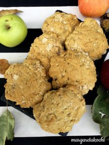 gesunde Apfel Cookies