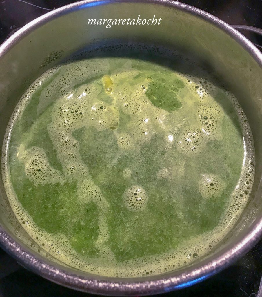 vegane Mangold Suppe