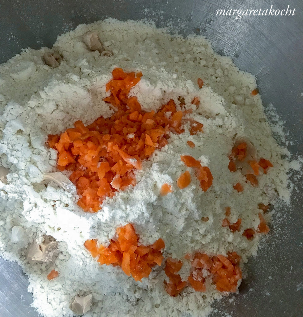 gesundes Karotten Kürbiskern Brot
