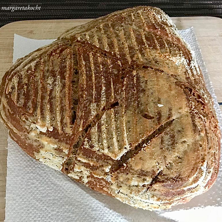 Roggen Sauerteig Brot