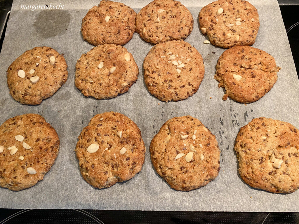 süß-salzige Mandel Cookies