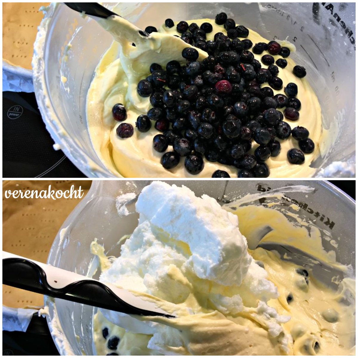 TopfenHeidelbeerTorte (oder) QuarkBlaubeerTorte (oder) Käsekuchen