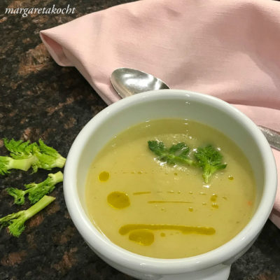 g’sunde Fenchel Suppe (oder) quick Dinner am Dienstag