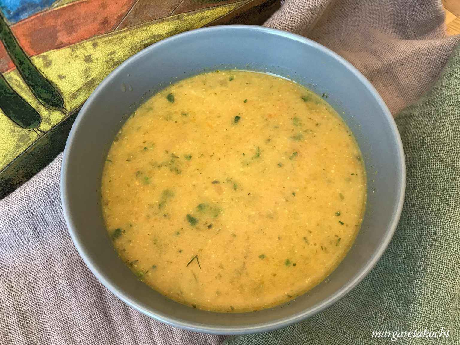 Karotten Süßkartoffel Suppe (oder) Gute Laune Suppe