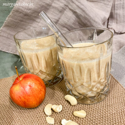Apple Pie Milch Shake (und)   //  Buchbesprechung  //   ALL DAY VEGAN von Mina Rome
